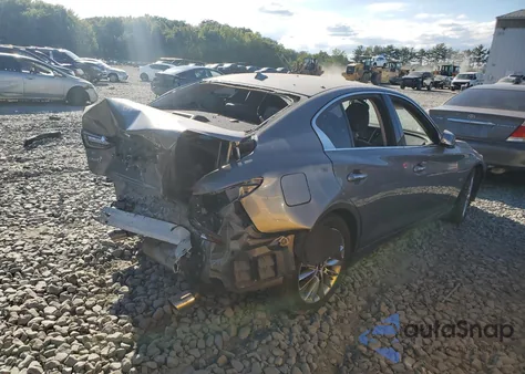2018 Infiniti Q50 Luxe z USA, uszkodzony, nr VIN JN1EV7AR6JM611824